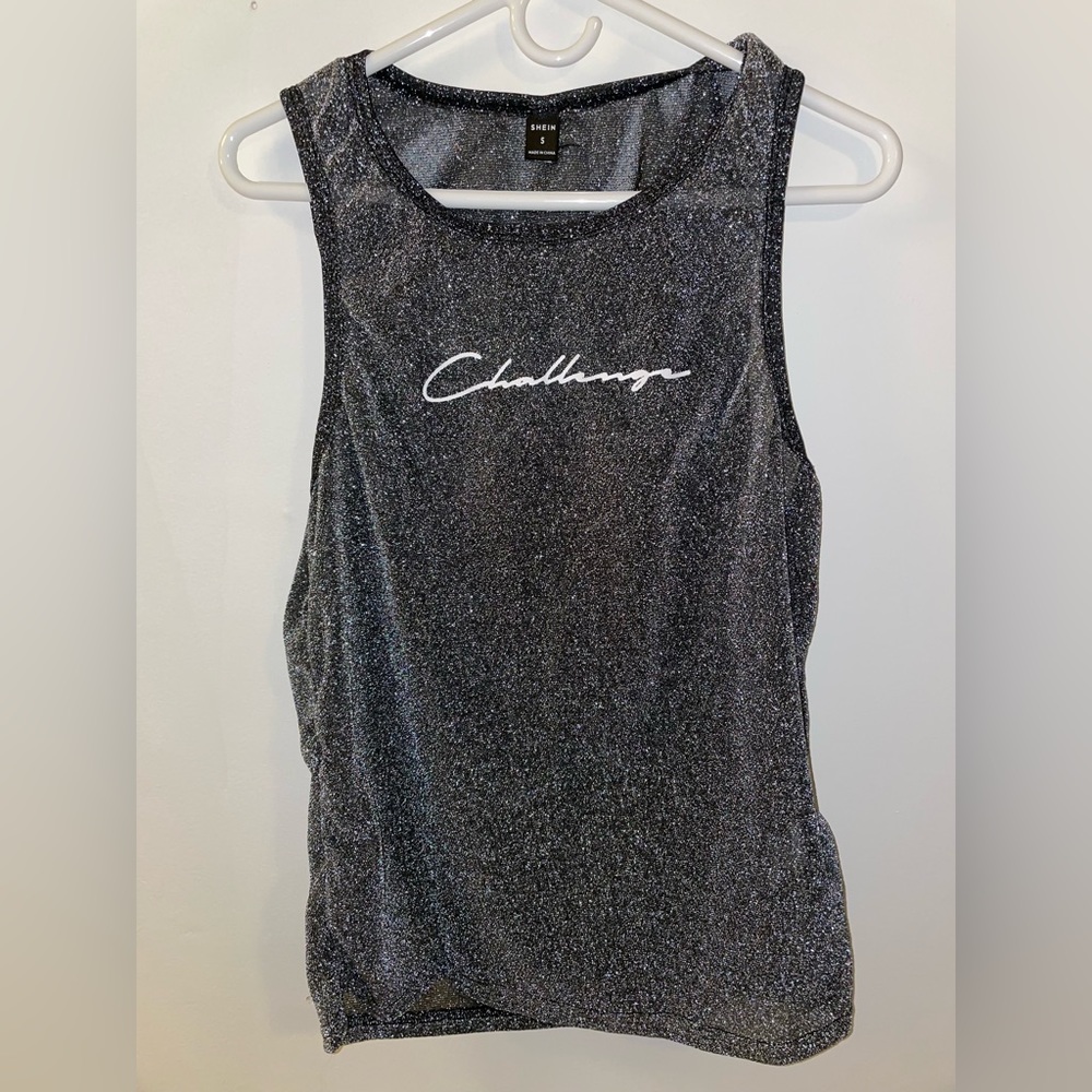 Manfinity Fever City Men Glitter Tank Top